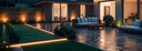 Aplicación Exterior Jardín - Tira LED COB 220V