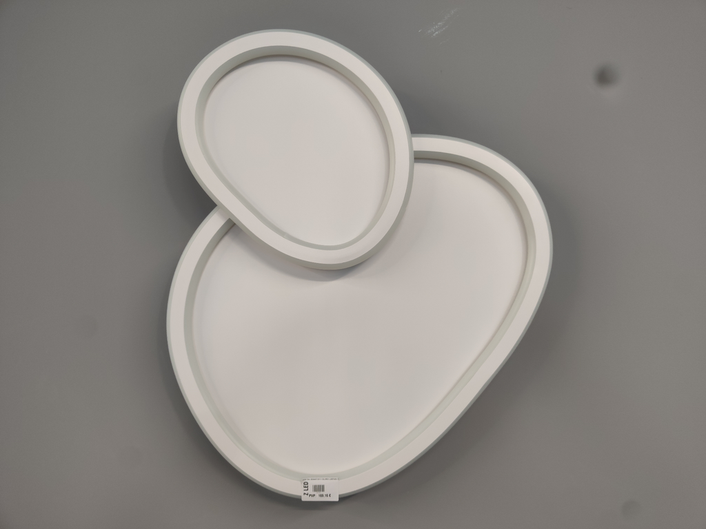 X916-78W-50X44X7CM-3 COLORES-LAMPARA DE TECHO
