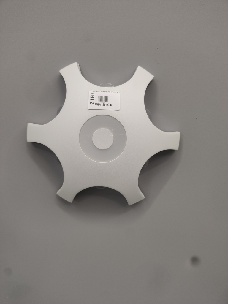 PS1560-6+3W-4000K-IP24-APLIQUE BLANCO