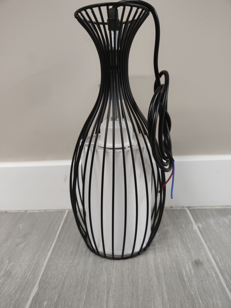 J991 LAMPARA DE TECHO NEGRO