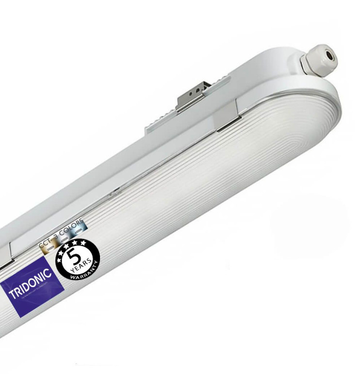 Pantalla Estanca LED 60W-35W - TRIDONIC DRIVER - CCT - 150cm