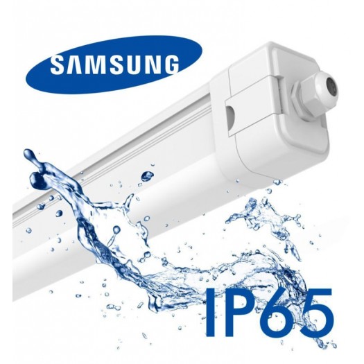 Regleta Estanca LED 55W-28W SAMSUNG chip - LUMINAIRE - 3CCT - 150cm