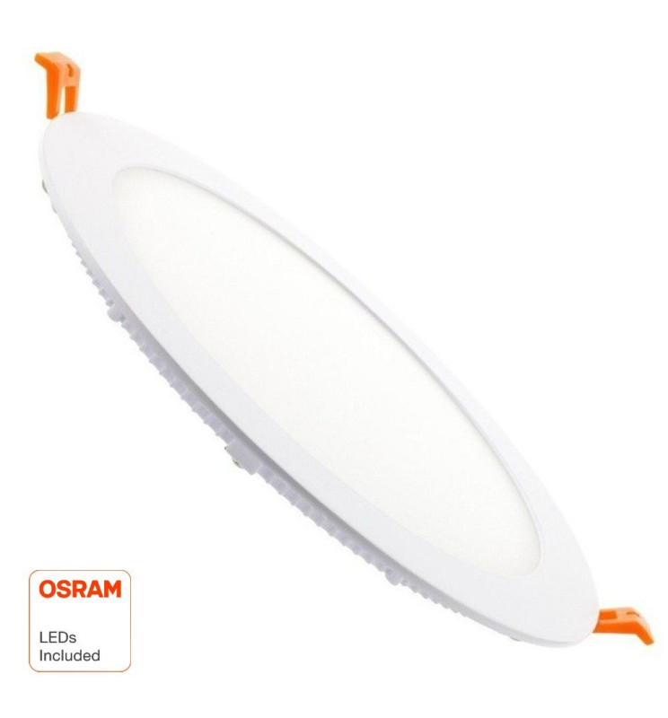 Placa Slim LED Circular 18W - OSRAM CHIP DURIS E 2835 4000K