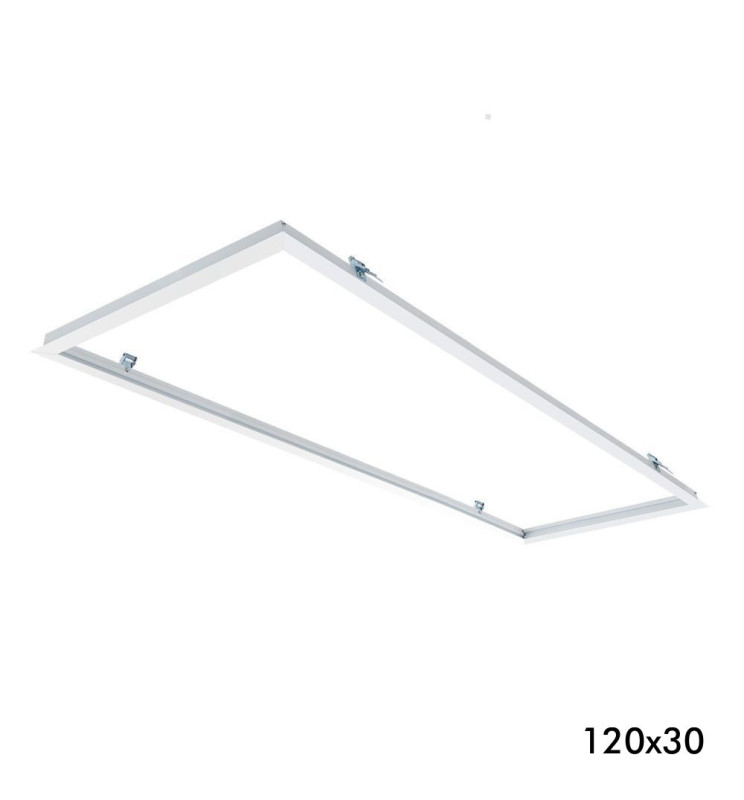 Marco para empotrar Panel LED 120x30 cm