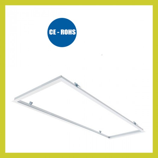 Marco Para Empotrar Panel LED 120x30 Cm