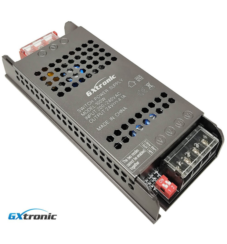 Fuente Alimentación 24V 100W 4.1A Aluminio IP20 