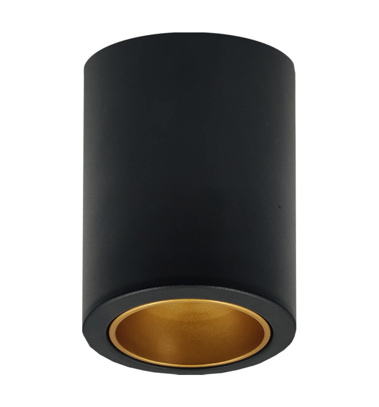 Aplique de techo basculante - Serie Oculus - GU10-MR16 - Exterior negro