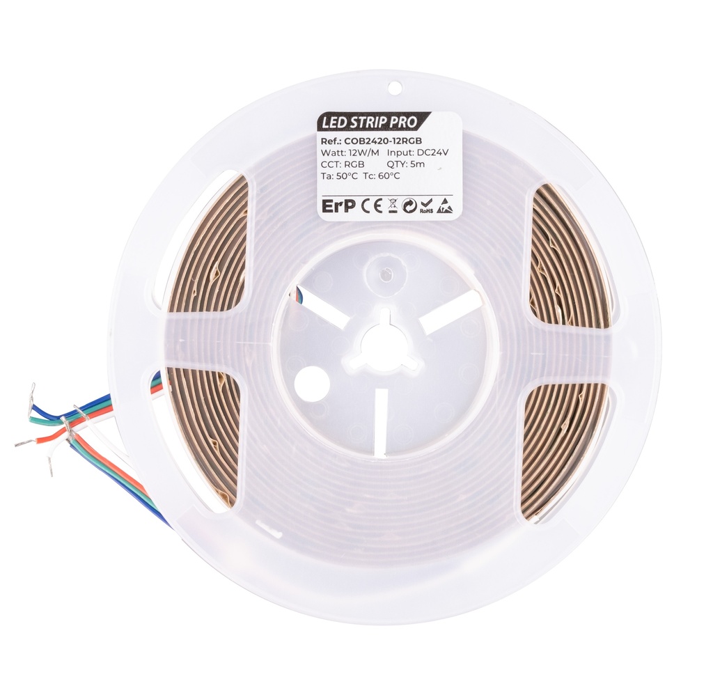 Tira LED RGB 15W 840led 10m