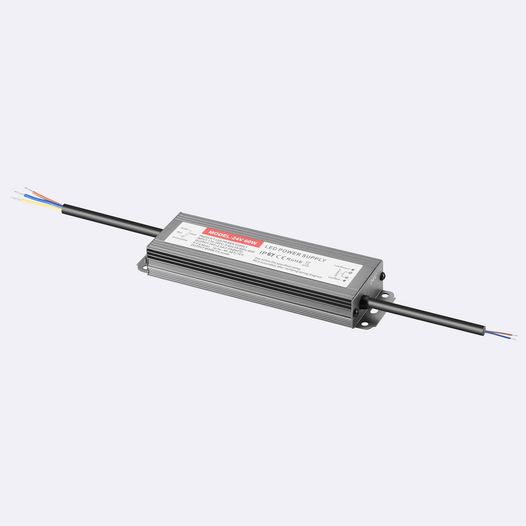 Fuente Alimentacion LED 24VDC 60W/ IP67