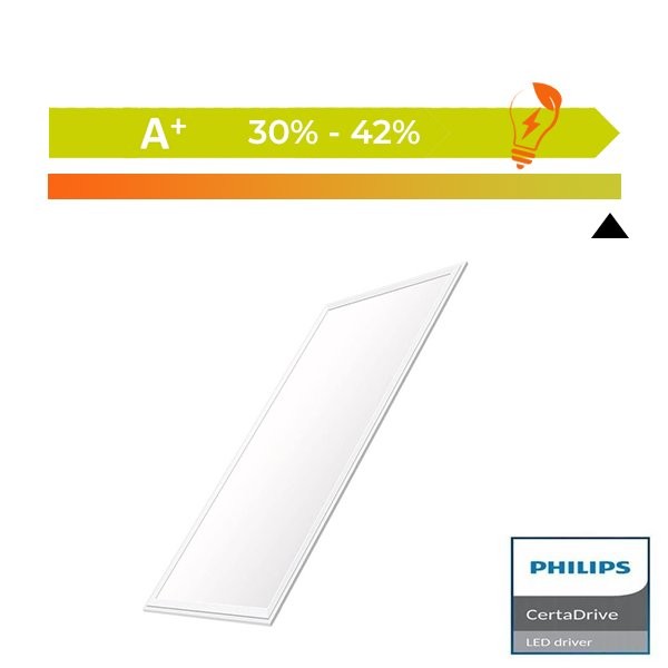 Panel LED 120x60 - 80W - SMD4014 - Philips CertaDrive - 5 Años Garantía