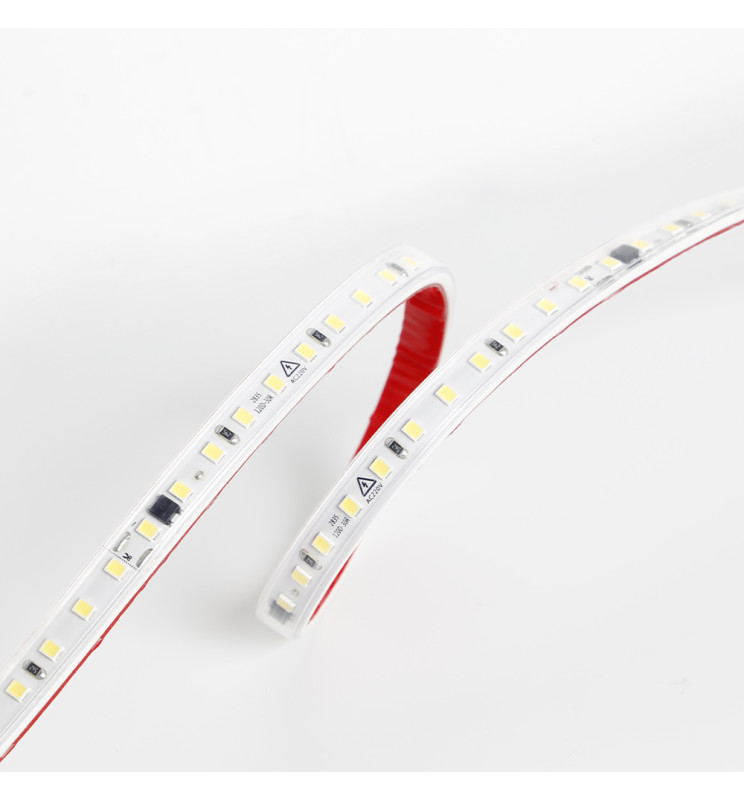 Tira LED 220V | 120xLED/m | 50m | SMD2835 | 800Lm/M | 8W/M | IP65 | Corte cada 10cm