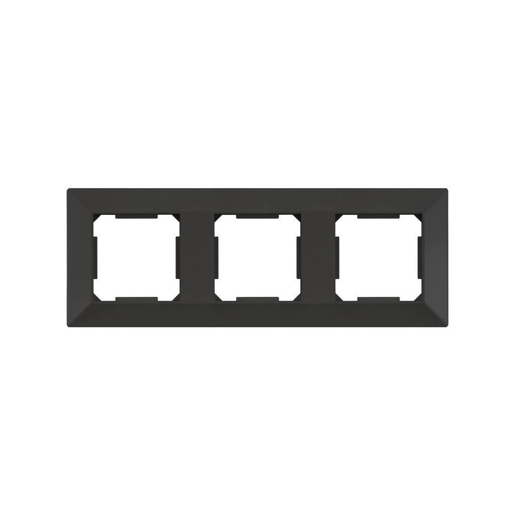 Enkel Marco 3 elementos mecanismos plasticos negro 225*82mm