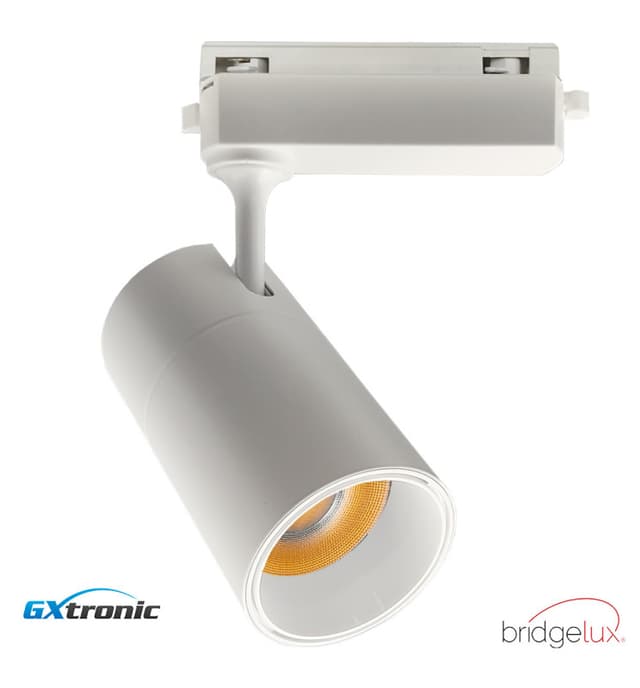 Foco LED 30W Blanco Carril Monofásico | Chip Bridgelux | UGR11 | 24º
