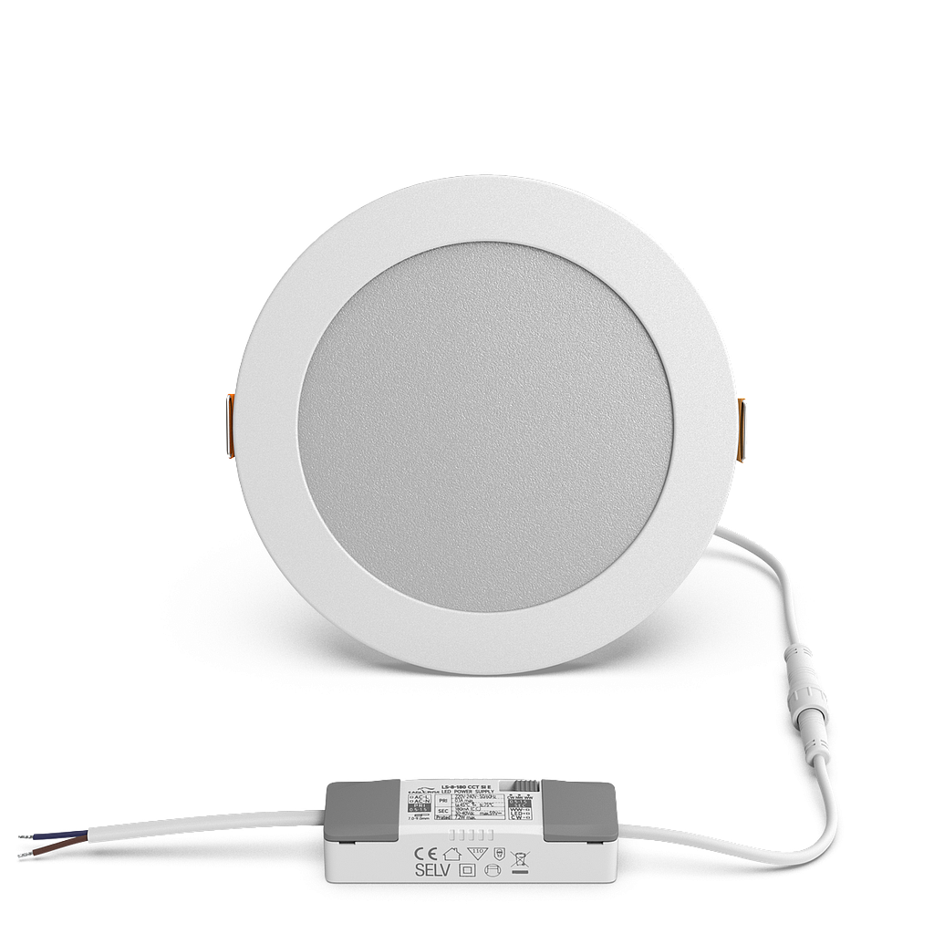 
TRAXON Downlight LED Slim - Luitbert 12W Blanco 175mm CCT  (copia)