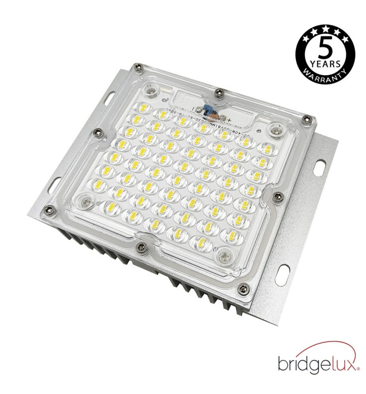 Módulo Óptico LED 40W - SMD3030 Bridgelux para Farola - Driver GXTronic 40W