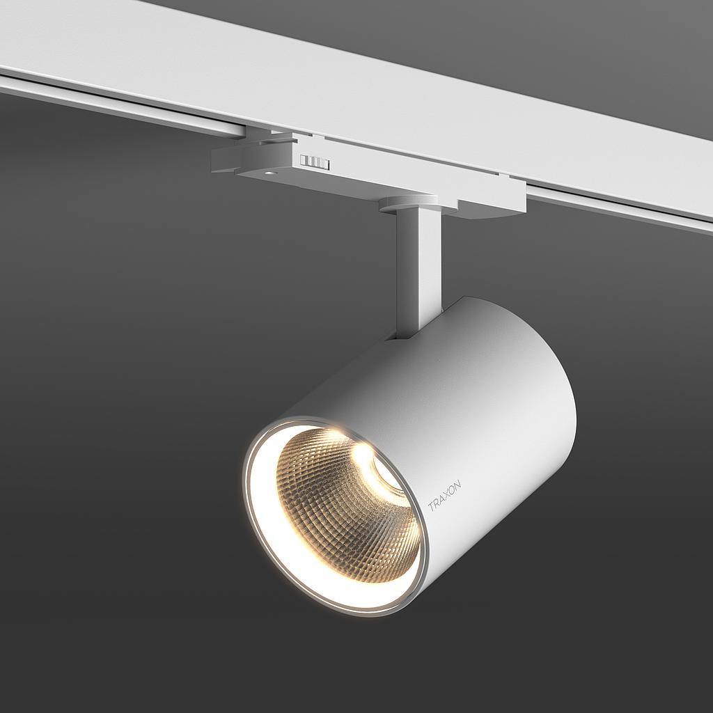 LUXPOINT LED Tracklight LP TL 30W 830/840/865 12D 2W WH