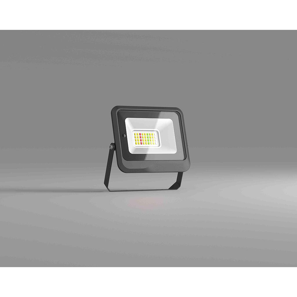 LED Floodlight - Kmpig 10W Negro RGB+White