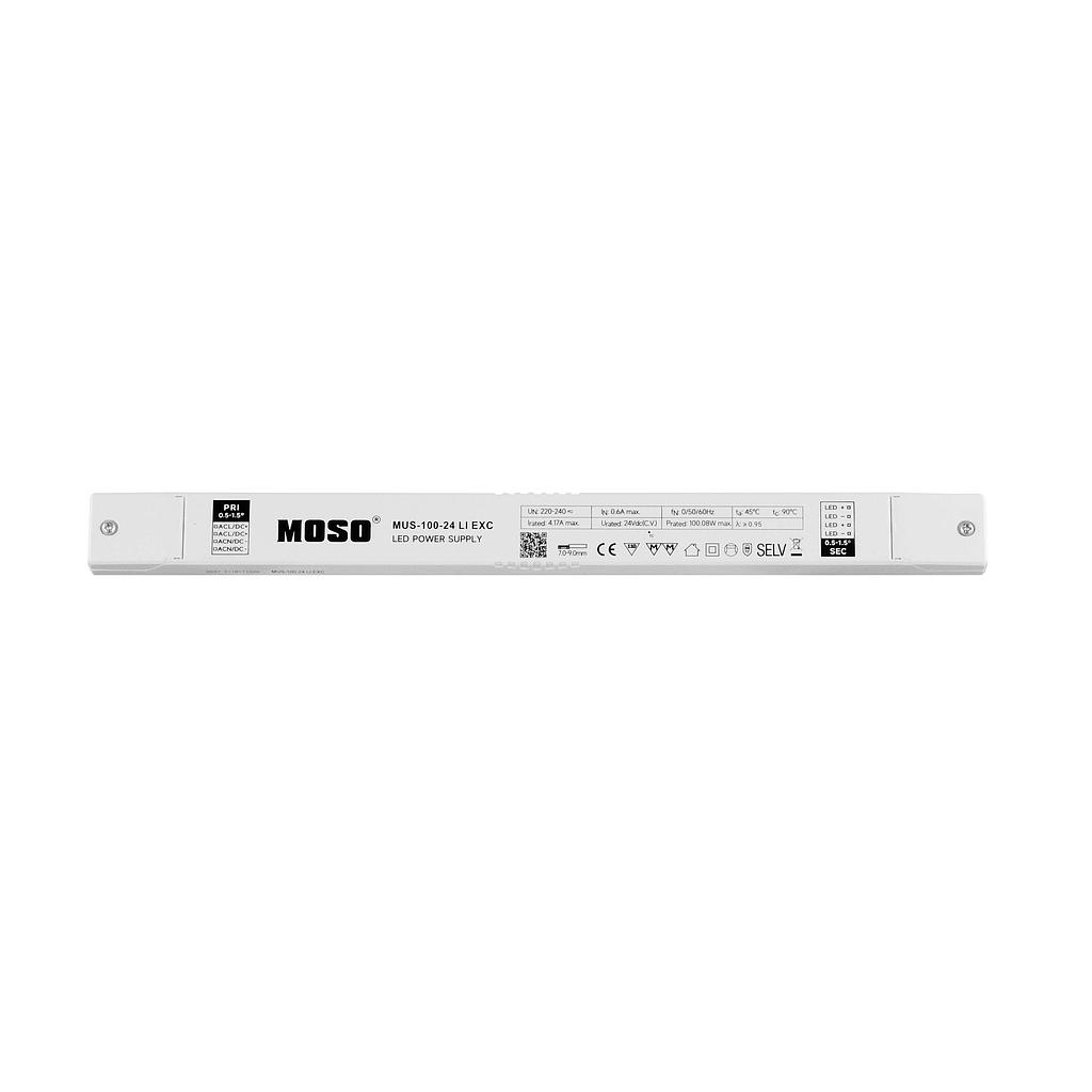 Fuente de Alimentación LED MOSO® Slim 220-240V, IP20, 24V 100W