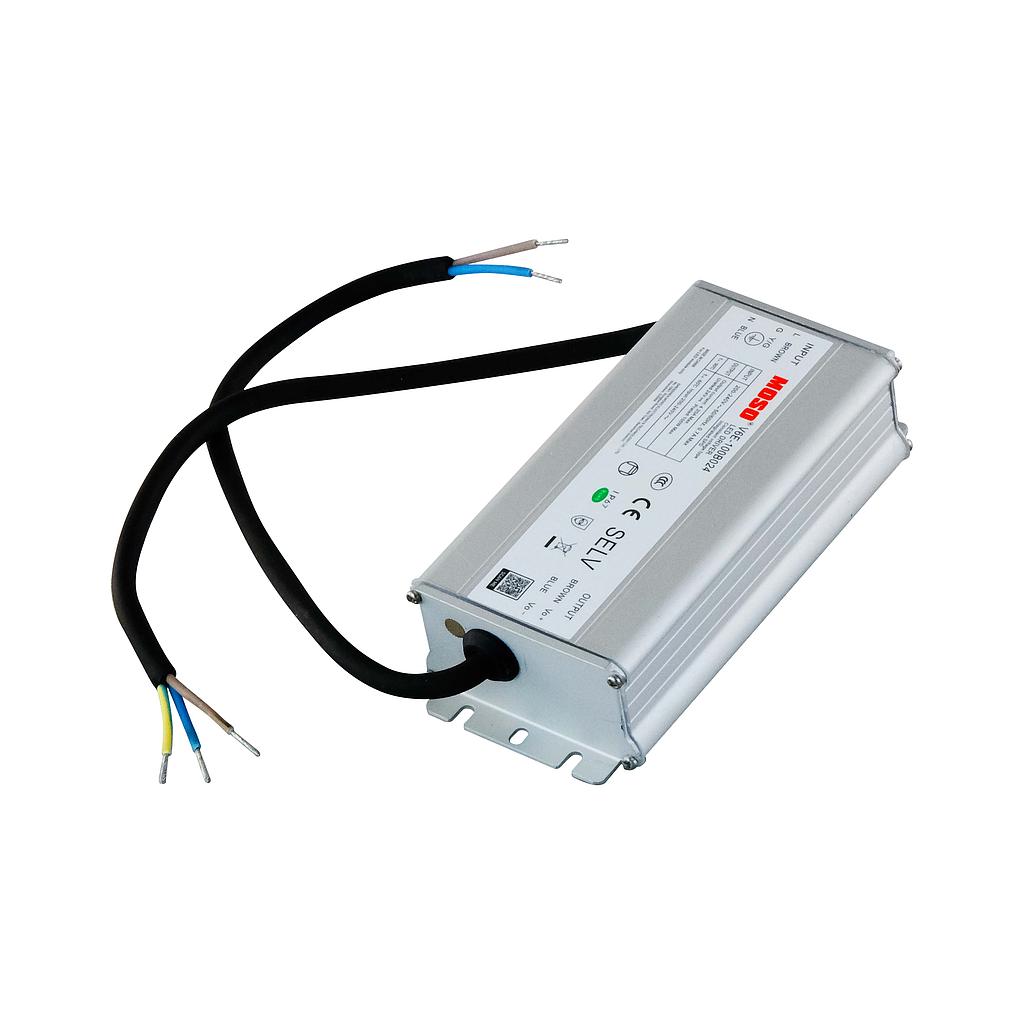MOSO Driver LED 176-264V, IP67, Salida CV 24V 100W,