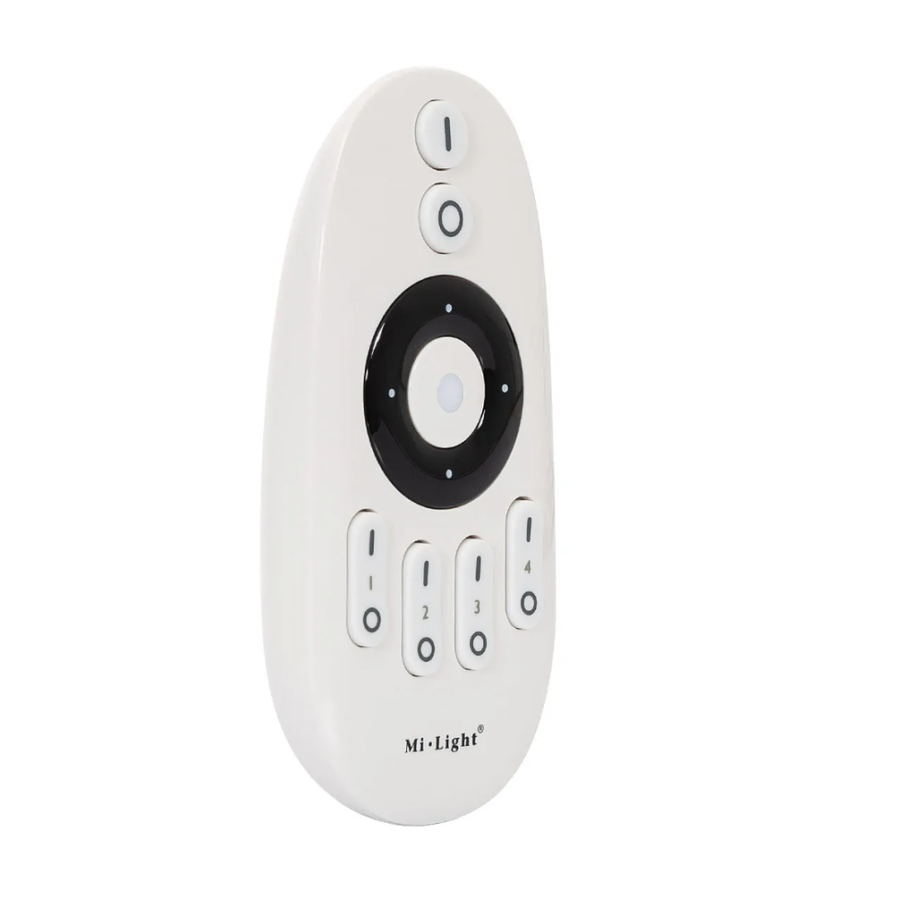 Mando RF para Controlador LED Monocolor / CCT 4 Zonas MiBoxer FUT007 Blanco