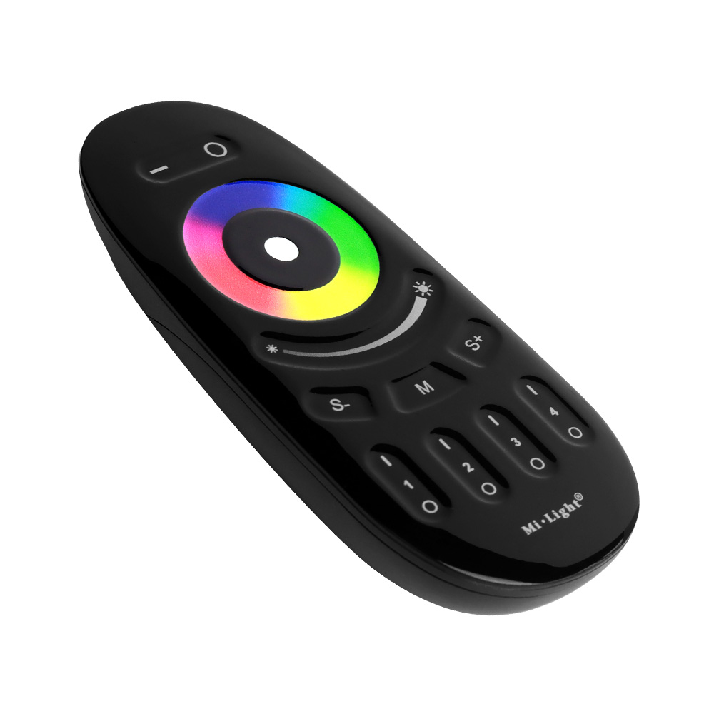 Mando RF para Controlador LED RGBW 4 Zonas MiBoxer FUT096 Negro