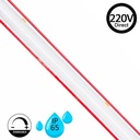 Tira LED 220V 20m 15W/m IP65 Luz Continua COB Corte cada 5cm Regulable Triac
