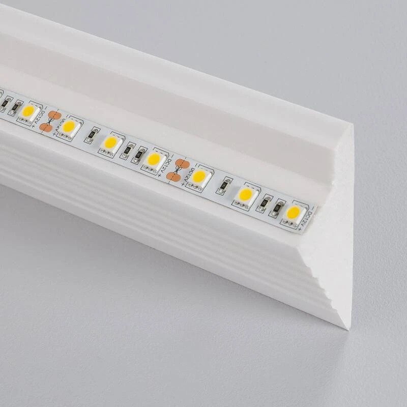 Moldura Cornisa 2m para Tira LED SVARO 60