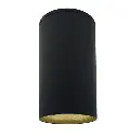 Aplique Techo LED Negro de Aluminio para GU10 LED