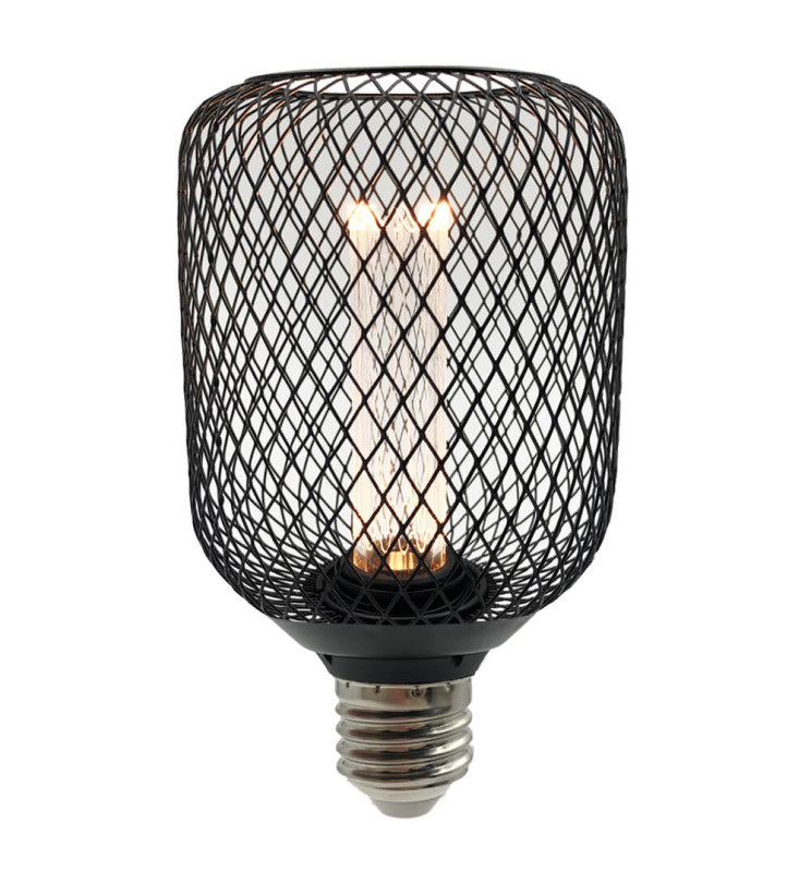 bombilla 4w negro
