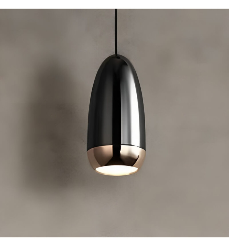Lámpara LED Colgante - YSTAD NEGRO PERLA - para GU10