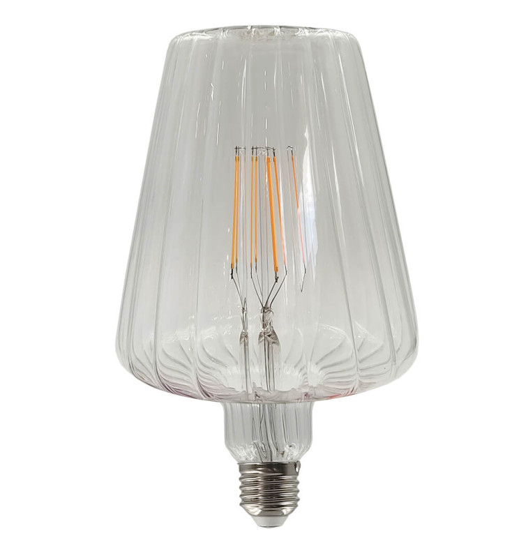 Bombilla LED Filamento -CONICA- Decorativa 6W E27