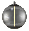 Bombilla LED Filamento Cristal Ahumado - 4W E27 - G250 - Ambar" 91187