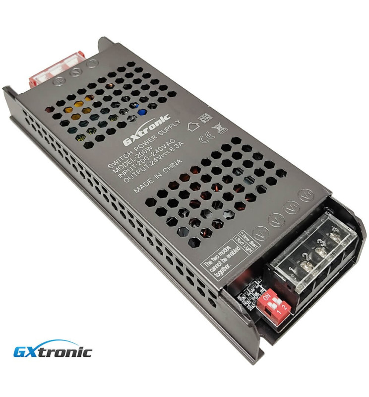 Fuente Alimentacin 24V 200W 8.3A Aluminio IP20