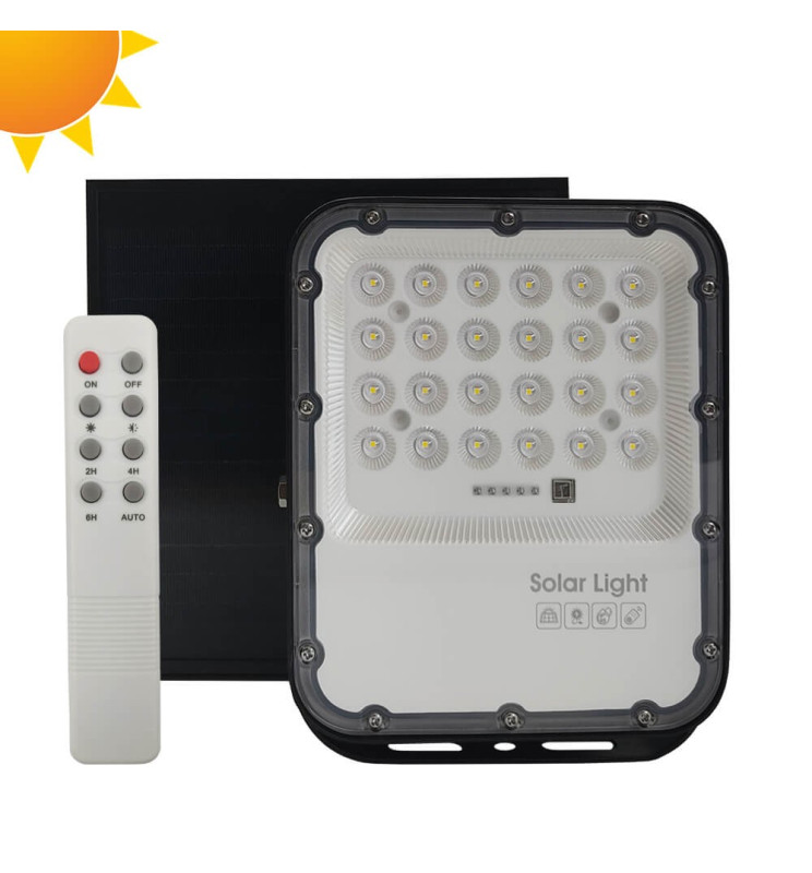 Foco Proyector Exterior SOLAR LED 50W - ORION