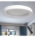 Plafón LED 36W FRANKFURT - Dimable - CCT + Mando Control - Ø475mm