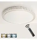 Plafón LED 36W HELSINKI Dimable - CCT + Mando Control