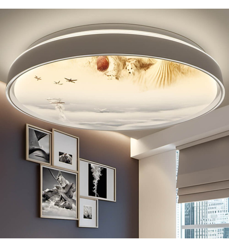 Plafón LED 36W OULU - Dimable - CCT + Mando Control