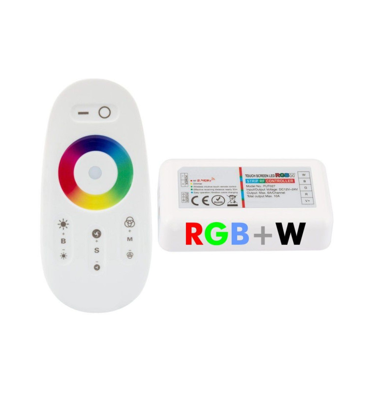Controladora RGB 216W DC 12-24V 6A*CH IP20