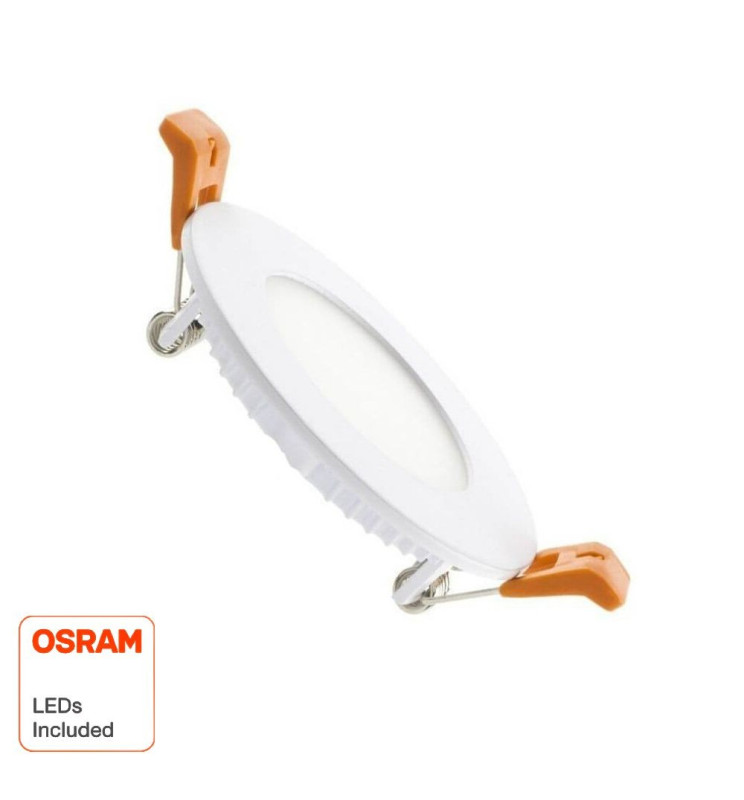 Placa Slim LED Circular 5W 6000k