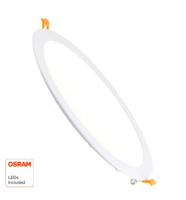 Placa Slim LED Circular 30W - OSRAM CHIP DU 4000K