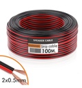 Cable Tira LED (Audio) 2x0.75mm 100 Metros