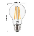 Bombilla LED Filamento 8W E27 A60