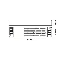 FUENTES DE Alimentación 12VDC 200W PARA Tira LED