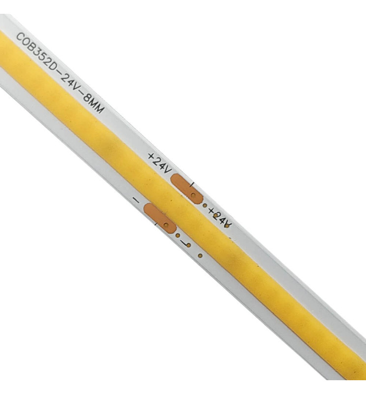 Tira LED COB 24V | 320 LED/m | 5m | FLIP CHIP |2700k