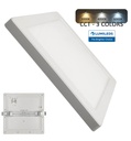 Downlight + Plafon LED - Cuadrado- MOSS BLANCO 18w 91262
