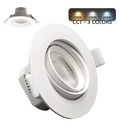 Empotrable LED 7W - Circular  -  cct 