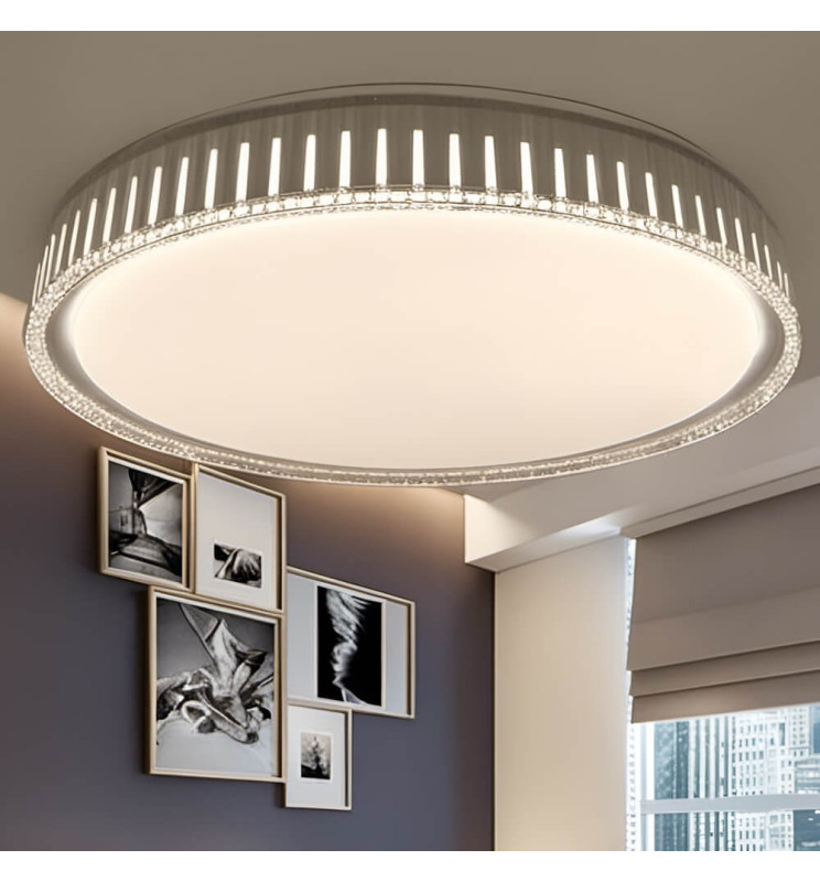 Plafón LED 36W VANTAA - Dimable - CCT + Mando Control