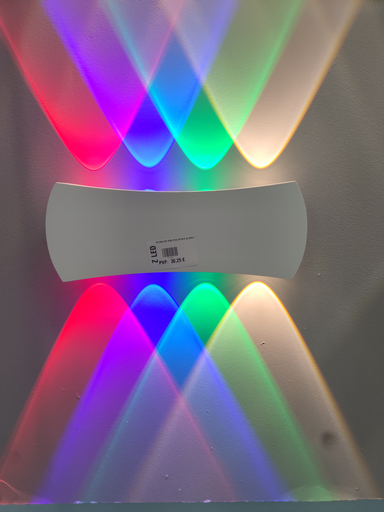 [915635] PS1563-8W-RGB-IP24-APIQUE BLANCO