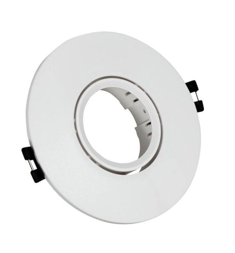 [91807] Aro Marco Circular - BLANCO - Orientable para GU10