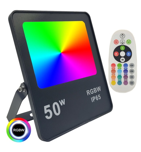 [91865] Foco Proyector RGB+W LED 50W DOB IP65